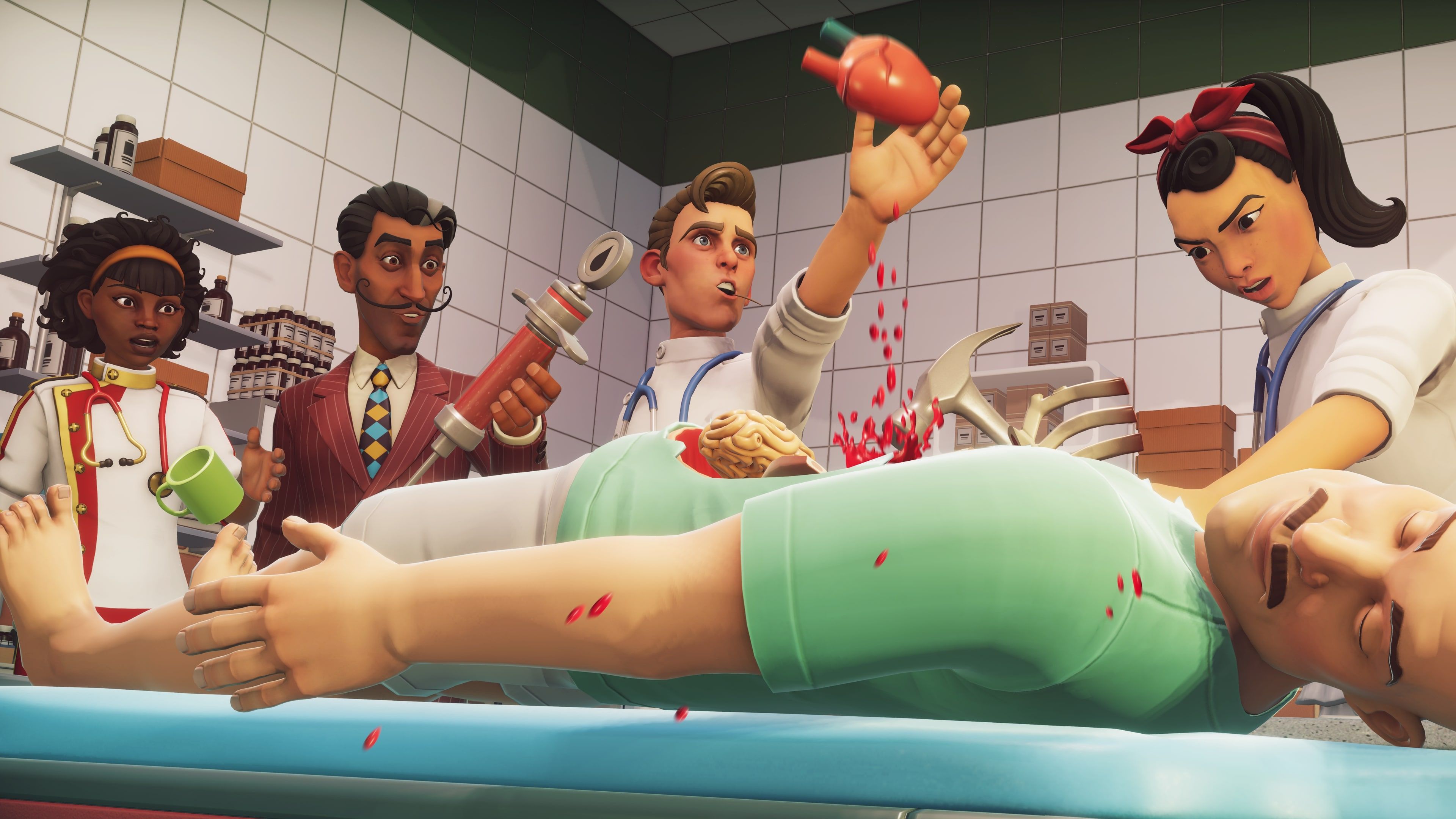 Análise, Surgeon Simulator CPR (Switch)